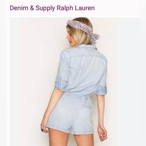Ralph Lauren Denim and Supply Romper (Med)